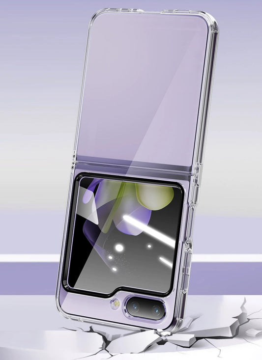 Transparent Protective Case for Samsung Galaxy Z Flip Series